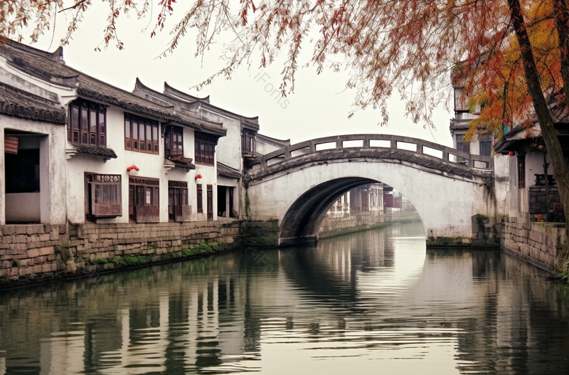 江苏省无锡古镇拱桥水乡文化古城著名景点,高清,摄影图,摄影图片,图片大全,摄影图免费下载